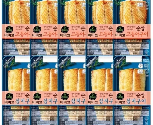 강력추천 비비고 순살 고등어 15팩삼치5팩 총 20팩 리뷰