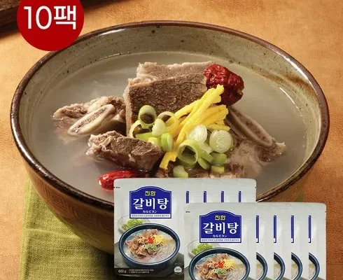 강력추천 일품 왕 갈비탕 1kg x 8팩 베스트상품