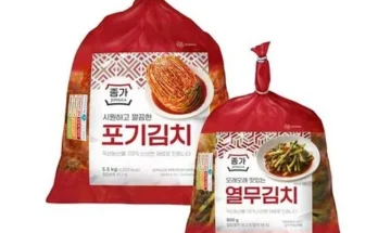 가성비최고  종가 중부식 포기김치 11kg (5.5kg X 2 추천상품