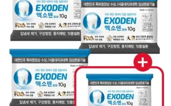 강력추천 프리미엄 가루치약 4개휴대용가루치약스틱2개 베스트상품